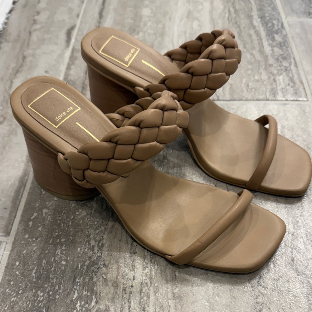 Dolce Vita Braided Strap Heel